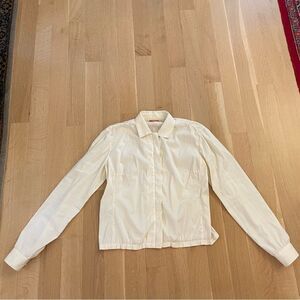 Vintage cream/off-white colored Prada jacket